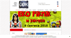 Desktop Screenshot of gok-wiazowna.pl